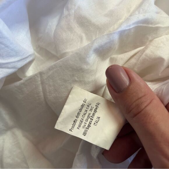 La Perla White Sleeveless Mini Coquette Dress Size S - Picture 7 of 8